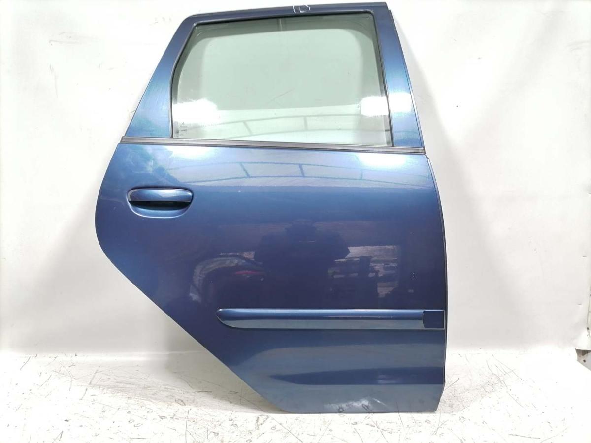 Mitsubishi Colt Z30 original T&uuml;r hinten rechts T43 Blau Rohbau Bj.2005